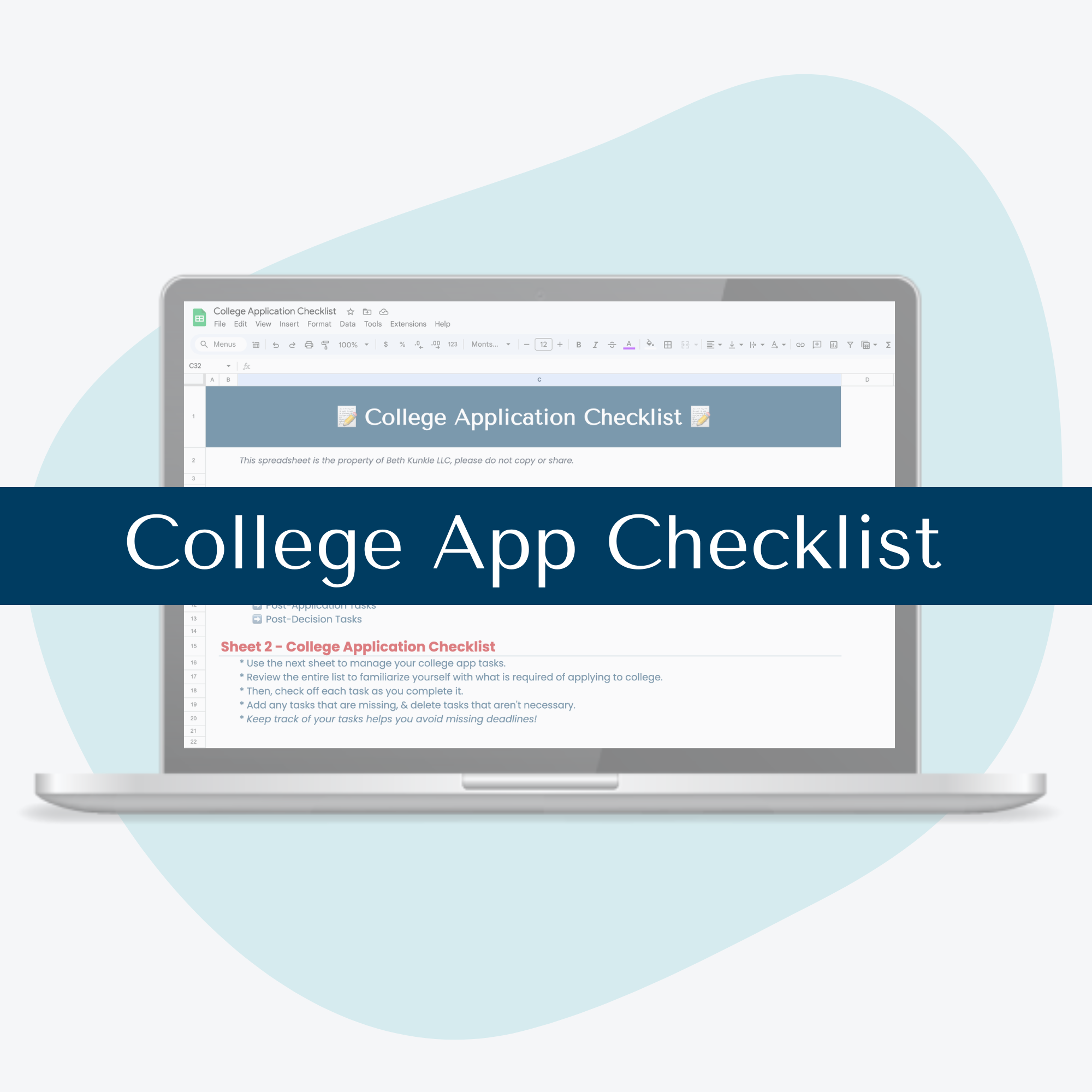 College Application Checklist