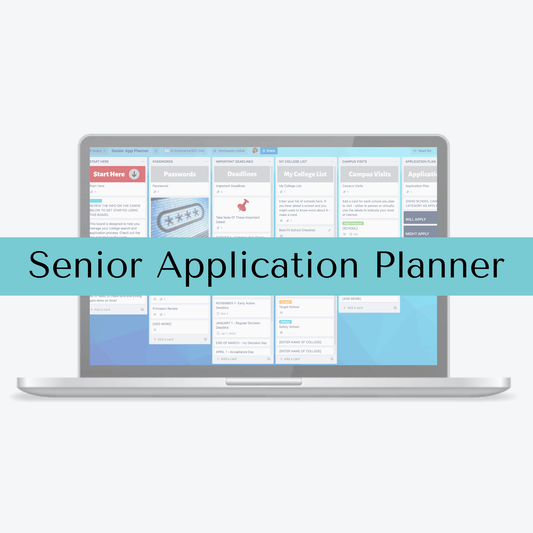 Senior Application Planner Trello Template