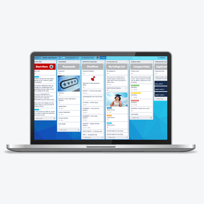 Senior Application Planner Trello Template