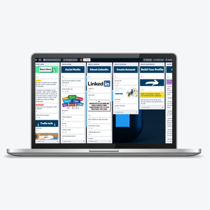 Next Level LinkedIn For College Admissions Trello Template