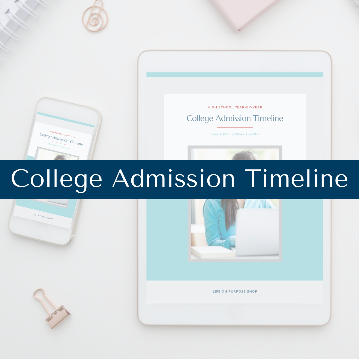 ✨ NEW ✨ College Admission Timeline