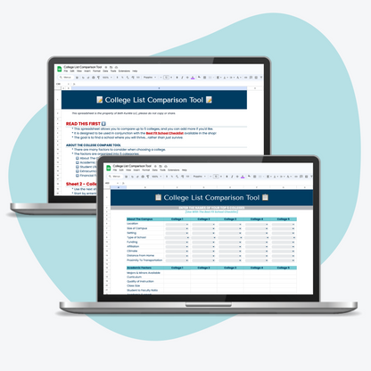 ✨ NEW ✨ College List Comparison Tool