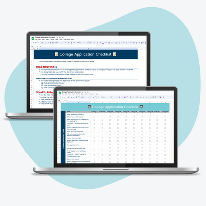 ✨ NEW ✨ College Application Checklist