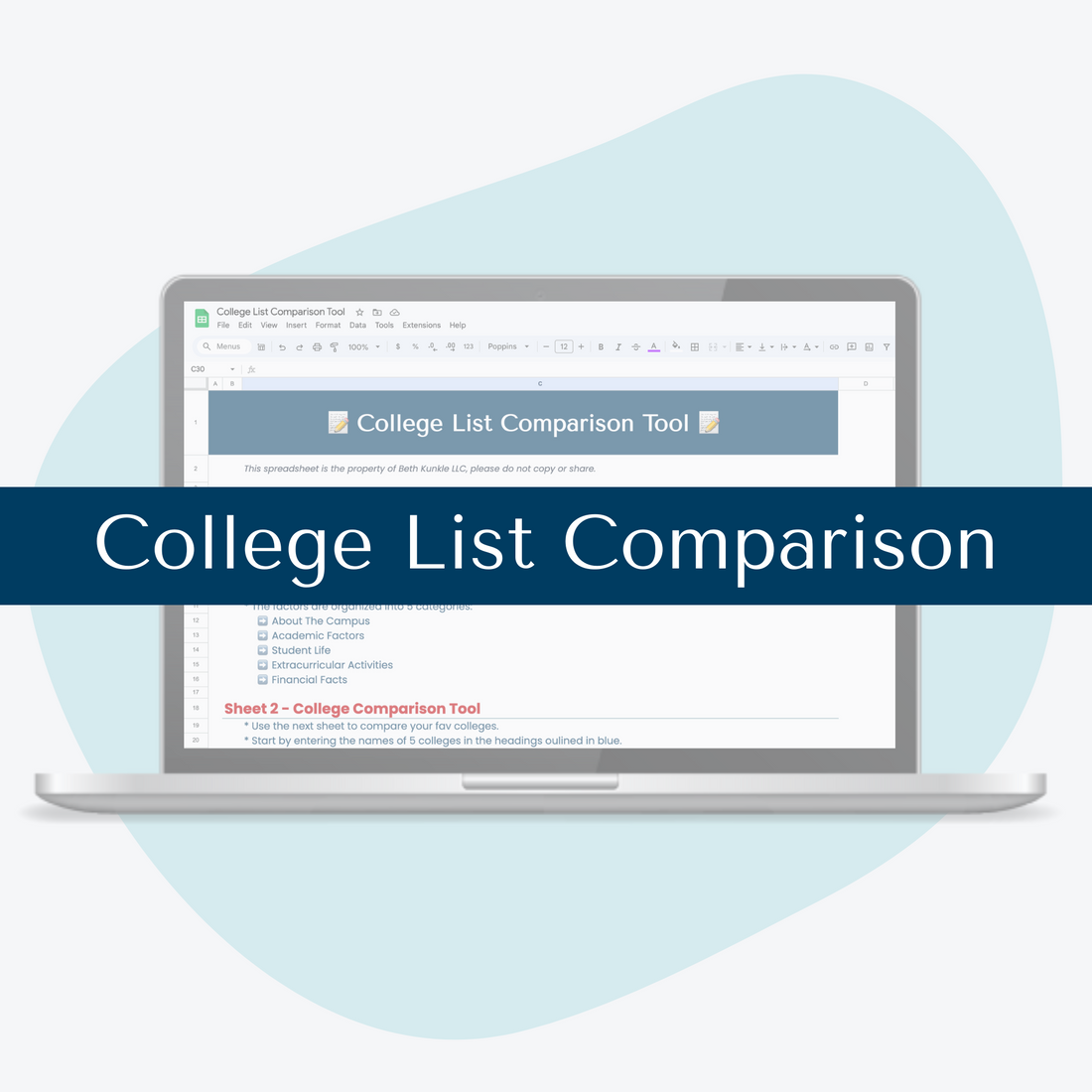 College List Comparison Tool