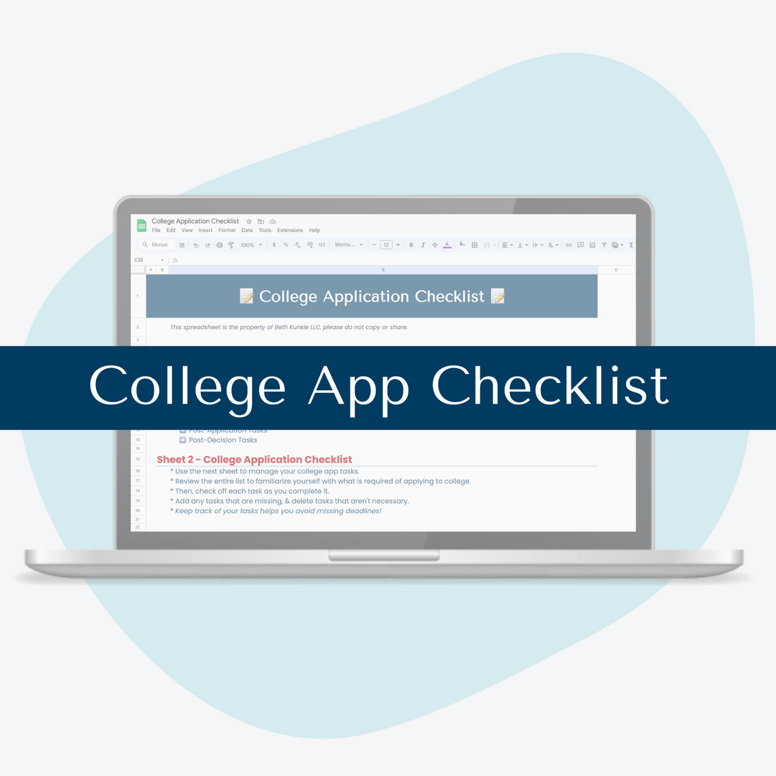 College Application Checklist